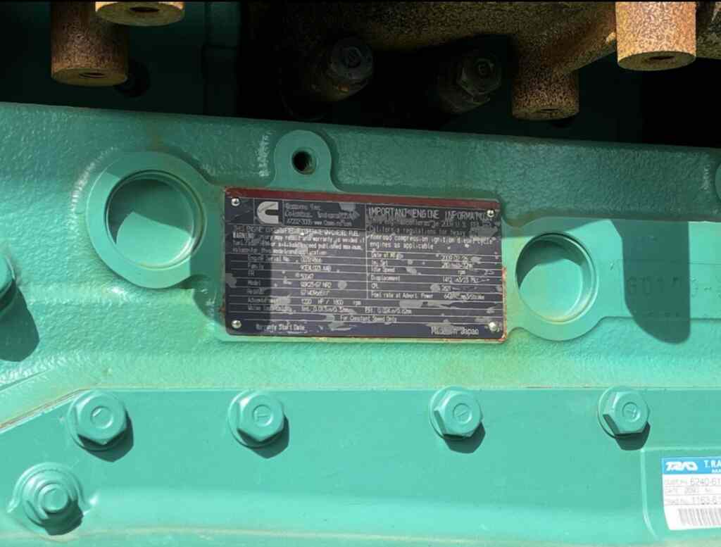 Cummins DQCA Standby Diesel Generator - Tier 2